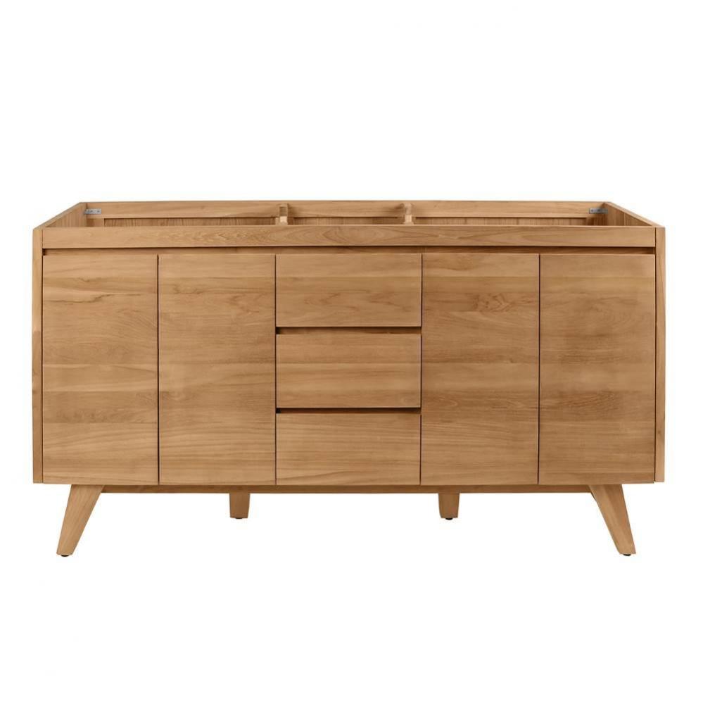 Avanity Coventry 60 in. Vanity Only in Natural Teak