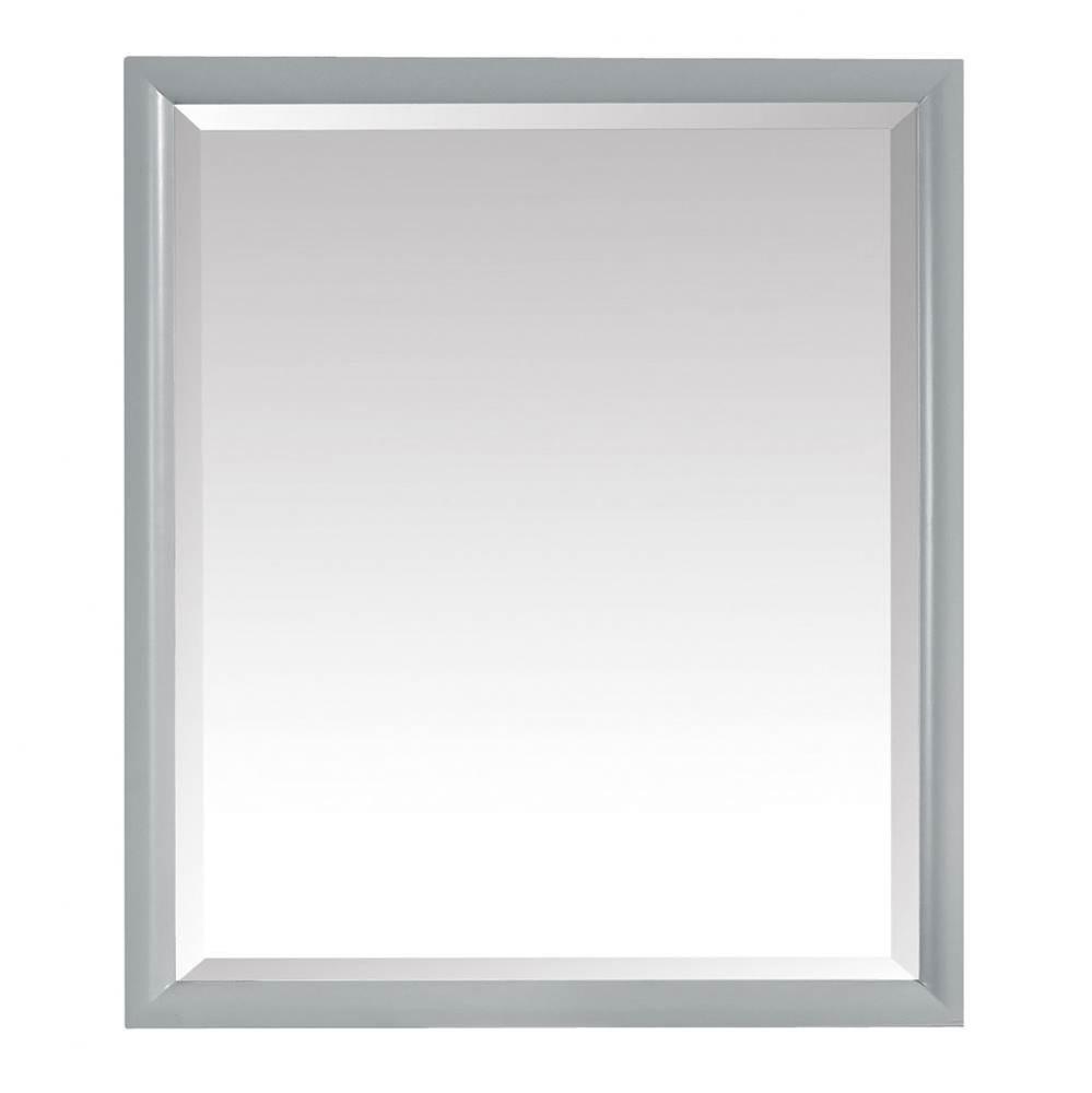 Avanity Emma 28 in. Mirror in Dove Gray