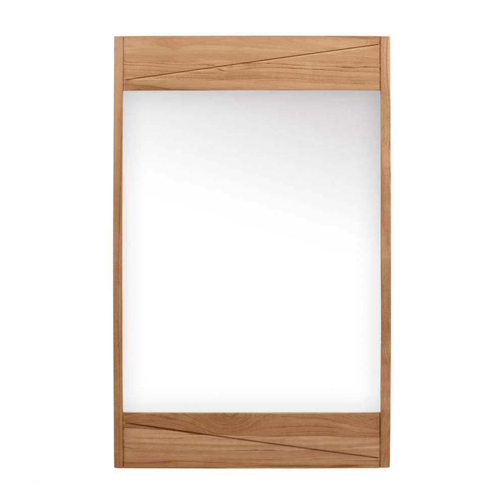 Avanity Teak 24 in. Mirror in Natural Teak