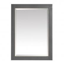 Avanity 170512-M24-TGG - Avanity 24 in. Mirror for Allie / Austen in Twilight Gray with Gold Trim