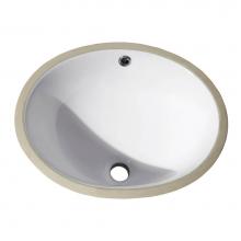 Avanity CUM16WT - 16 in. Undermount Oval Vitreous China Sink in White