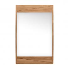 Avanity TEAK-M24-NT - Avanity Teak 24 in. Mirror in Natural Teak