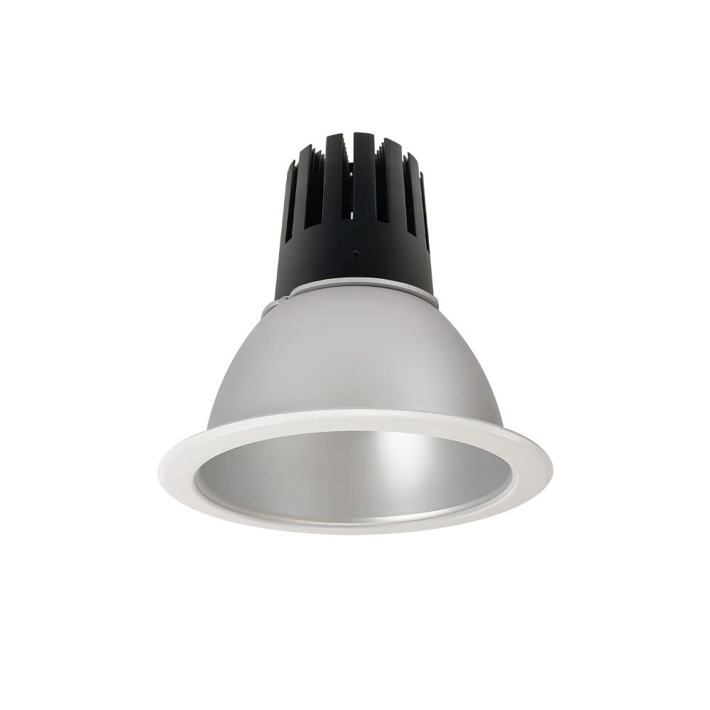 6&#34; Sapphire III Round Open Reflector, 3500lm, 3000K, Flood Optic, Haze Reflector/Matte Powder