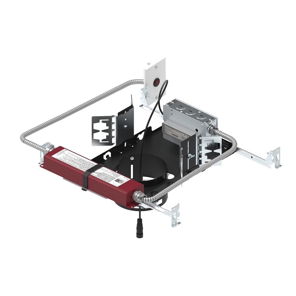 4&#34; Sapphire III Non-IC New Construction Housing w/ Remote Test Switch EM Driver, 26W / 2500lm,