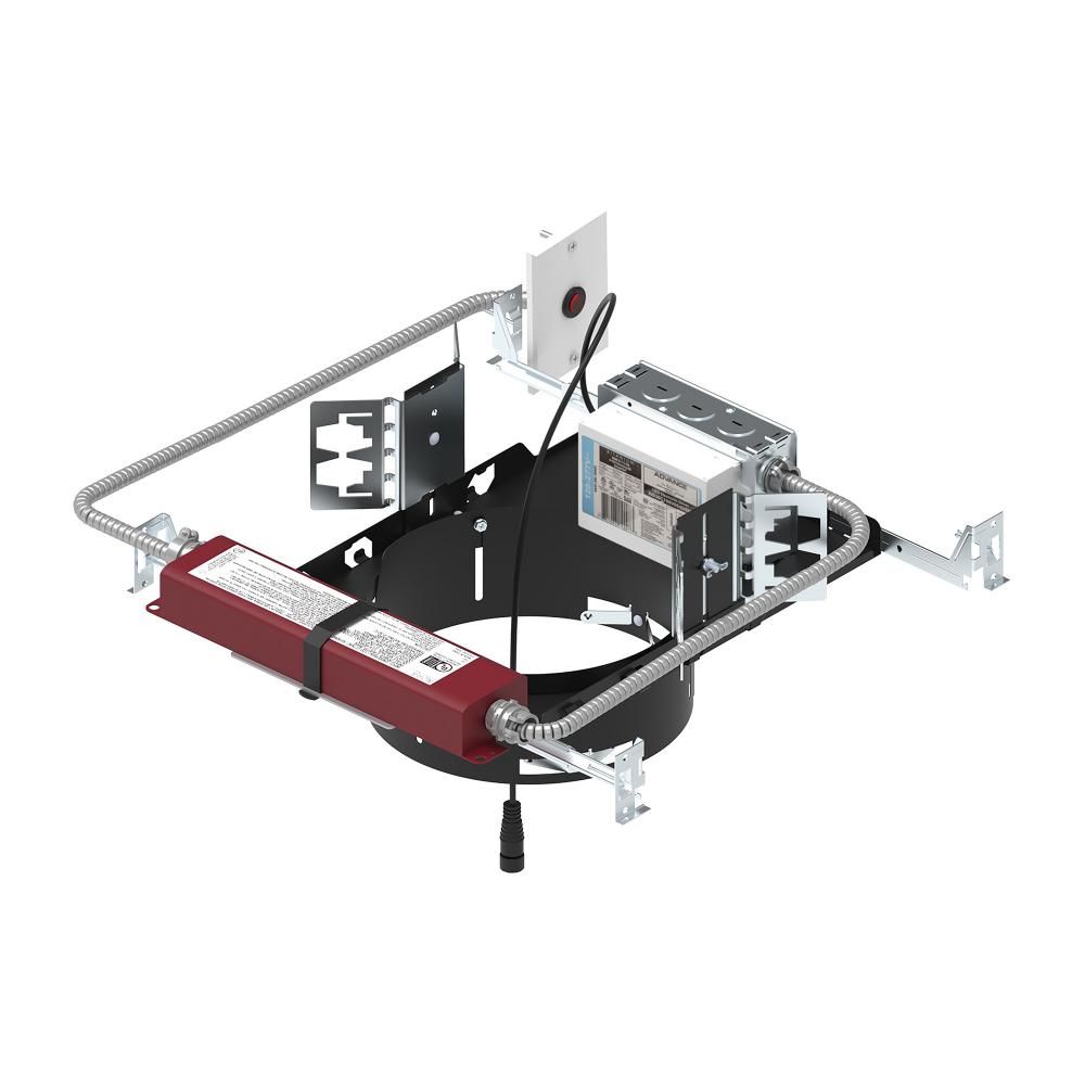 8&#34; Sapphire III Non-IC New Construction Housing w/ Remote Test Switch EM Driver, 26W / 2500lm,