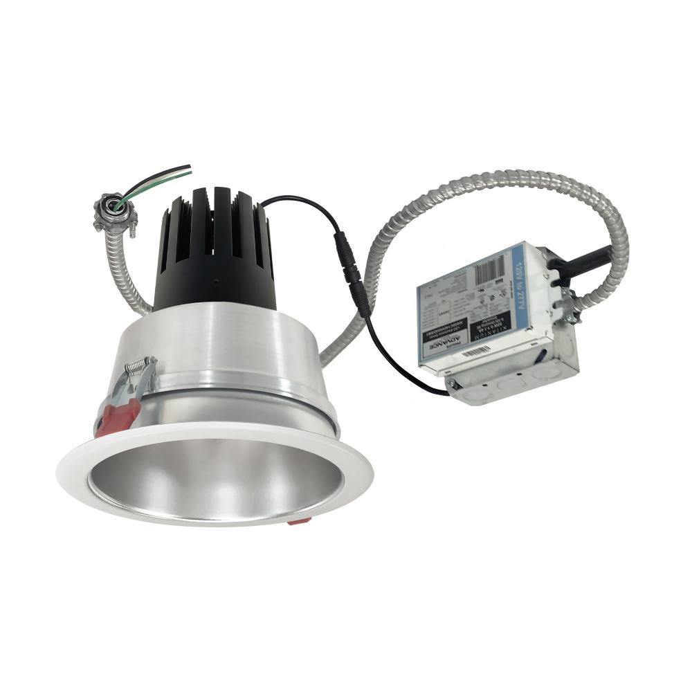 6&#34; Sapphire III Retrofit, Haze Reflector/Matte Powder White Flange, 120V; 0-10V Dimming, 5500lm