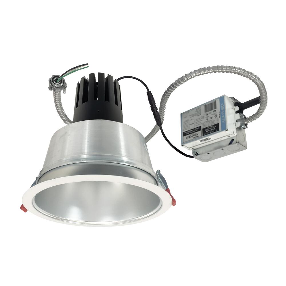 8&#34; Sapphire III Retrofit, Diffused Clear Reflector/Matte Powder White Flange, 120V; 0-10V