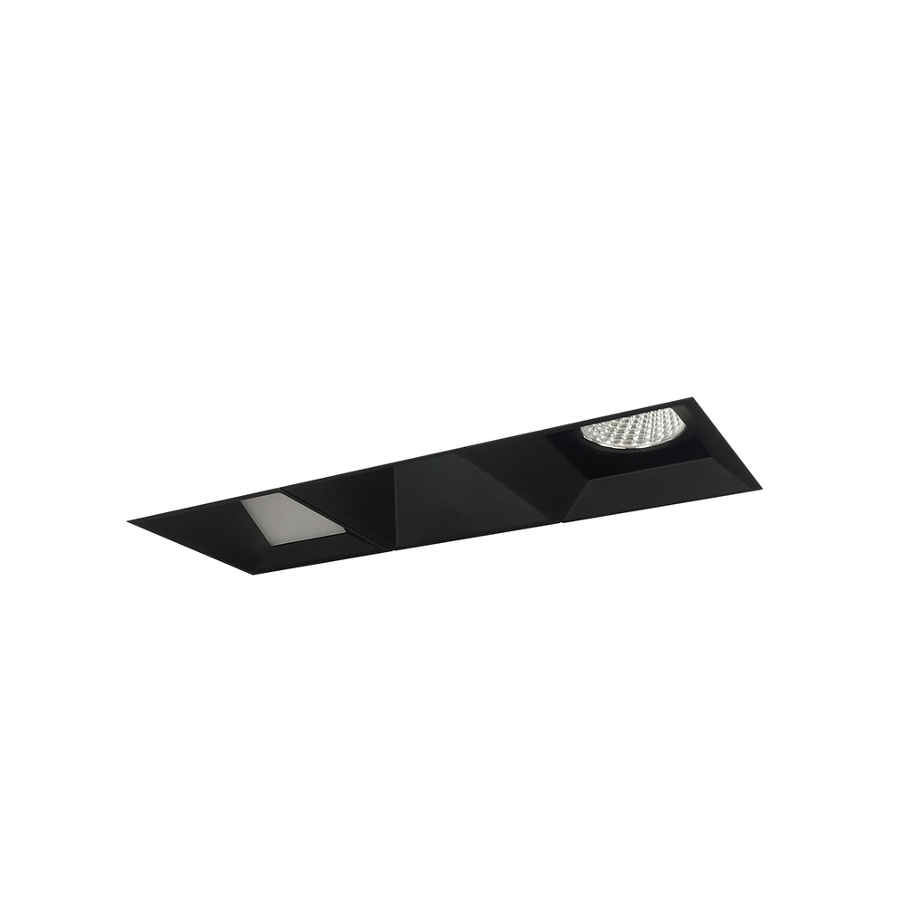 Iolite MLS 3-Head Trimless Reflector Kit, 2700K, 1000lm, Black Fixed Downlt./Wall Wash Trims