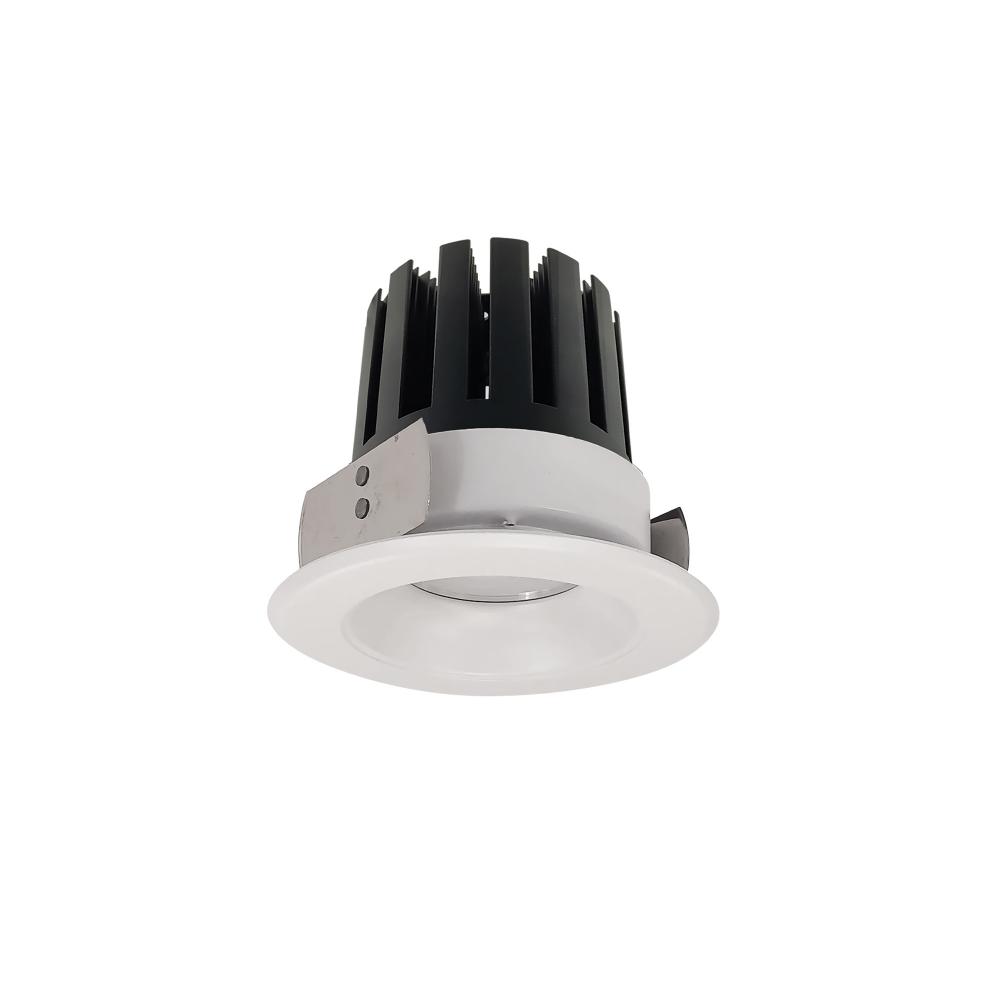 4&#34; Marquise III Round Open Reflector, 2000lm, 3000K, Narrow Flood Optic, White Reflector/White