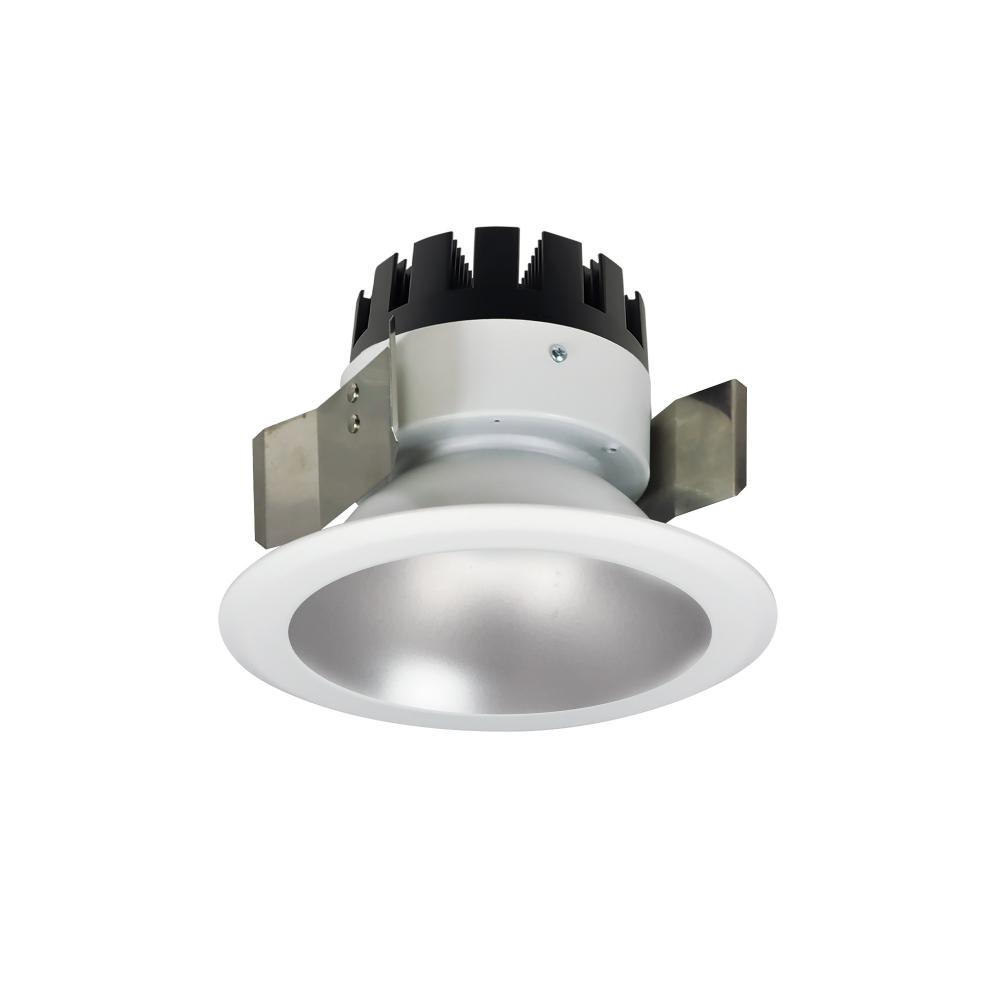 5&#34; Marquise III Round Open Reflector, 1500lm, 3000K, Flood Optic, Haze Reflector/White Flange