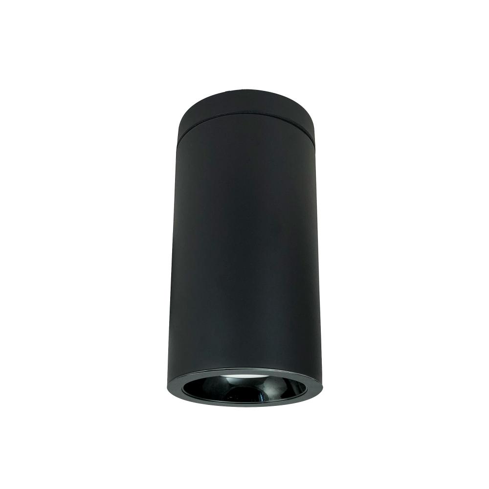 6&#34; Cobalt Surface Mount Cylinder, Black, 1000L, 3000K, Black Reflector, 120V Triac/ELV Dimming