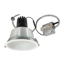 Nora NCR3-81L427FP01MPW - 8" Sapphire III Retrofit, Matte Powder White Reflector/Matte Powder White Flange, 120V; Phase