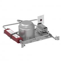 Nora NHM3-6L4P01/EM - 6" Marquise III Non-IC New Construction Housing w/ Remote Test Switch EM Driver, 26W / 2500lm,