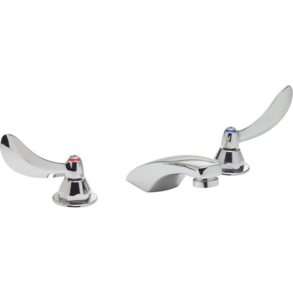 Commercial 23C1: Two Handle Widespread Bathroom Faucet - Less Pop-Up
