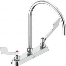 Delta Commercial 26C3975-R7 - Commercial 26C3: Two Handle Deckmount Faucet