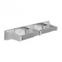 Delta Commercial 45270 - Commercial Other: Twin Paper Holder with 2 Plastic Rollers