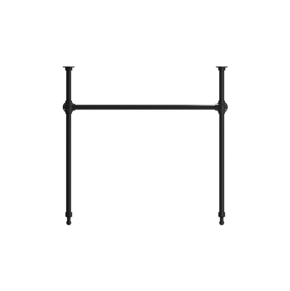 Metal Console Leg Set in Matte Black