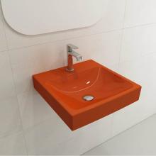 BOCCHI 1076-012-0126 - Scala Arch Wall-Mounted Sink Fireclay 19 in. 1-Hole in Orange