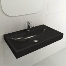 BOCCHI 1078-004-0126 - Scala Arch Wall-Mounted Sink Fireclay 32 in. 1-Hole in Matte Black