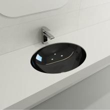 BOCCHI 1384-005-0125 - Parma Undermount Sink Fireclay 22 in with Overflow in Black