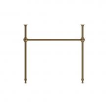 BOCCHI 3930 0001G - Metal Console Leg Set in Matte Gold