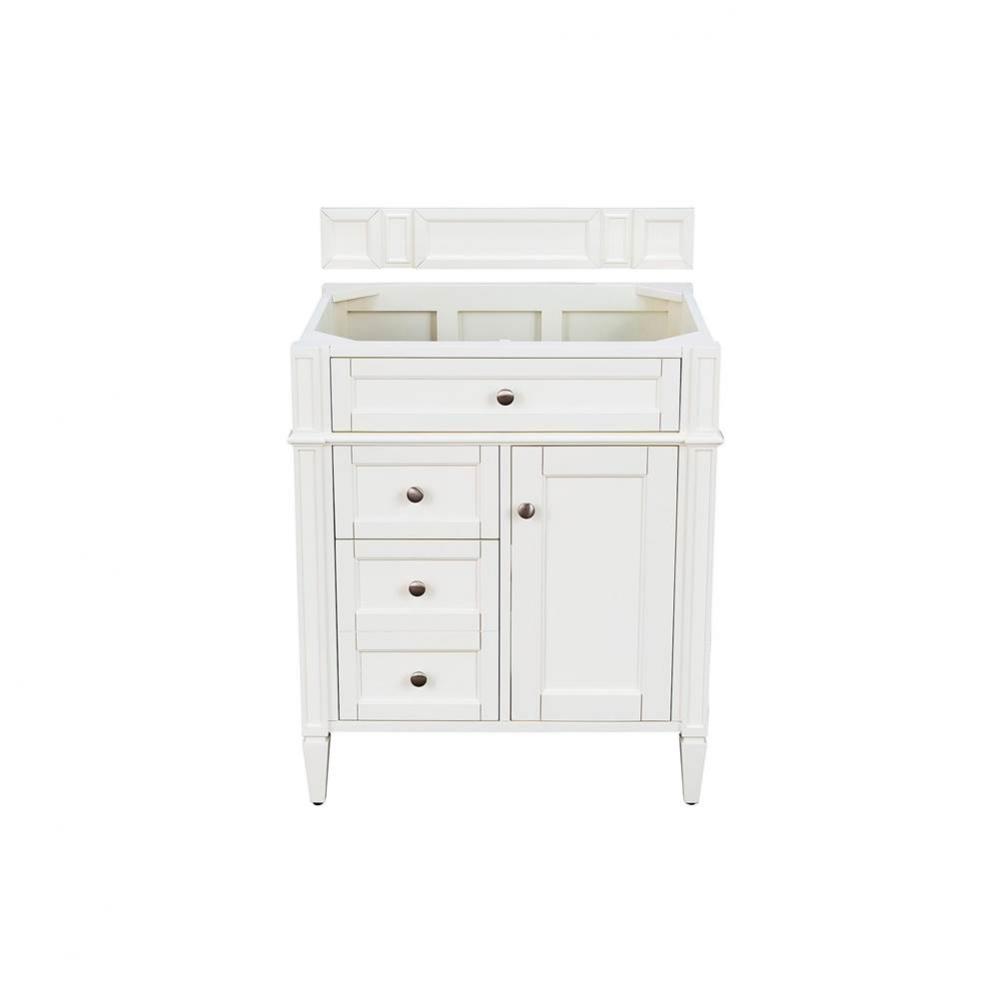 Brittany 30&apos;&apos; Single Vanity in Bright White