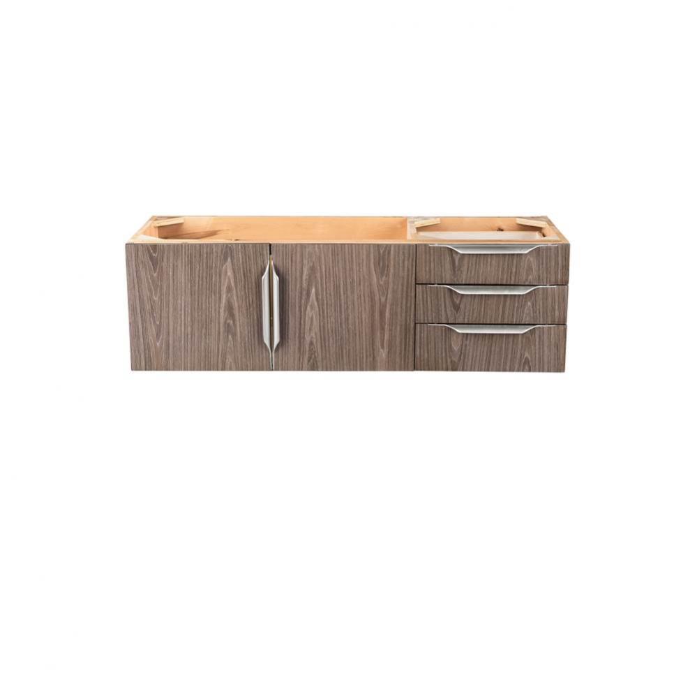 Columbia 48&apos;&apos; Single Vanity Cabinet, Ash Gray, No Hardware
