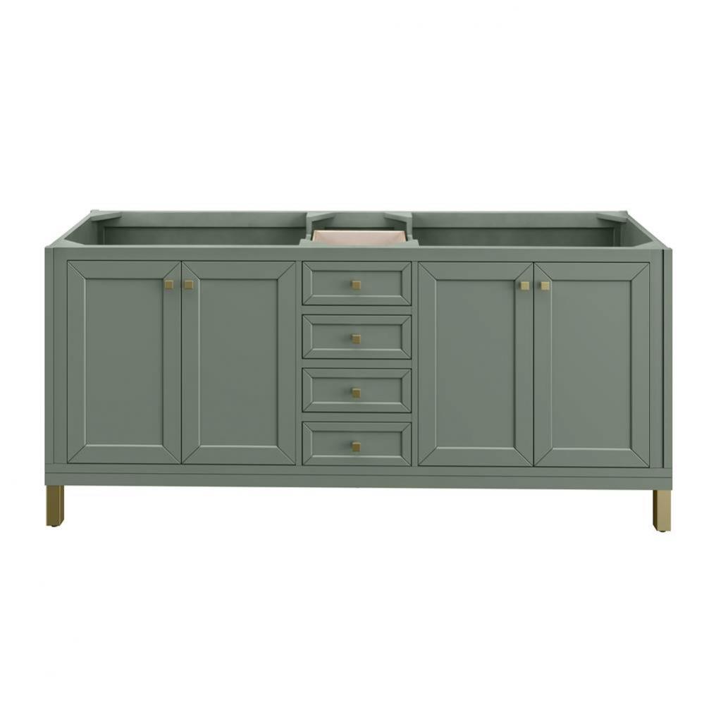 Chicago 72&apos;&apos; Double Vanity, Smokey Celadon