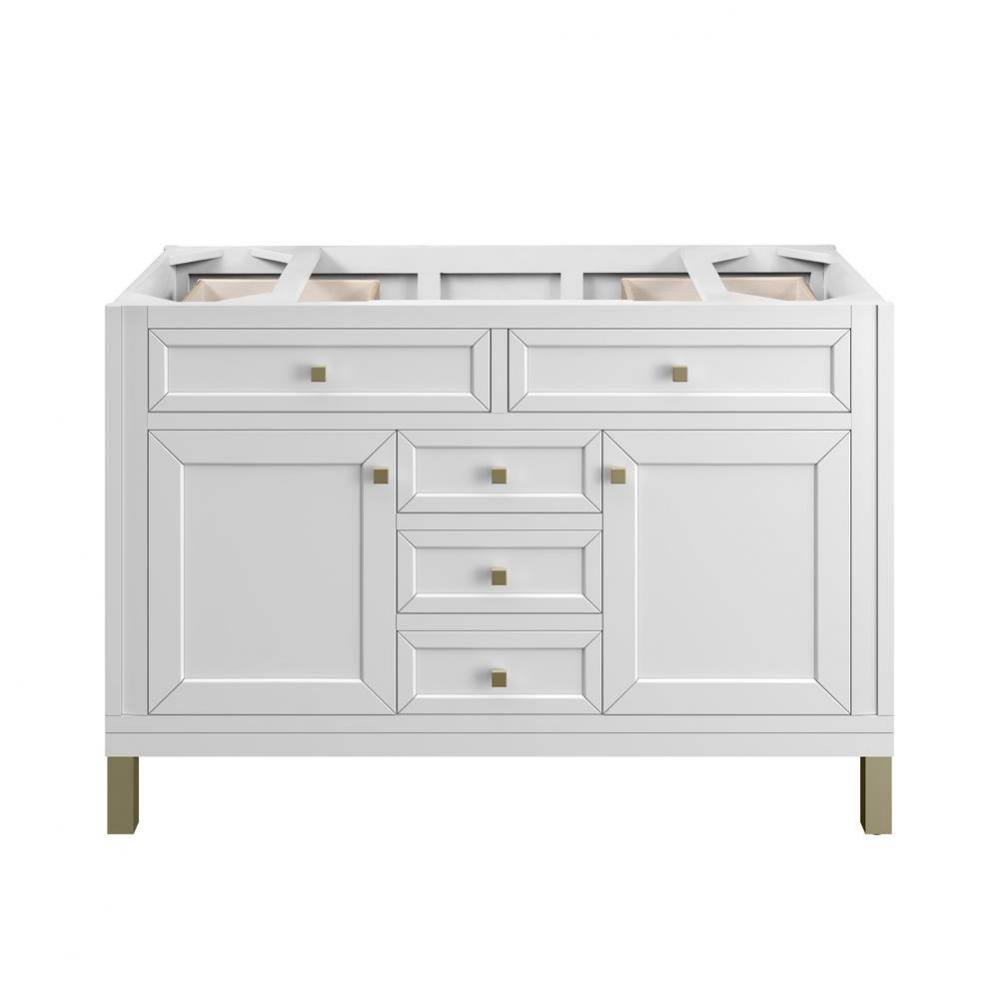 Chicago 48&apos;&apos; Single Vanity, Glossy White