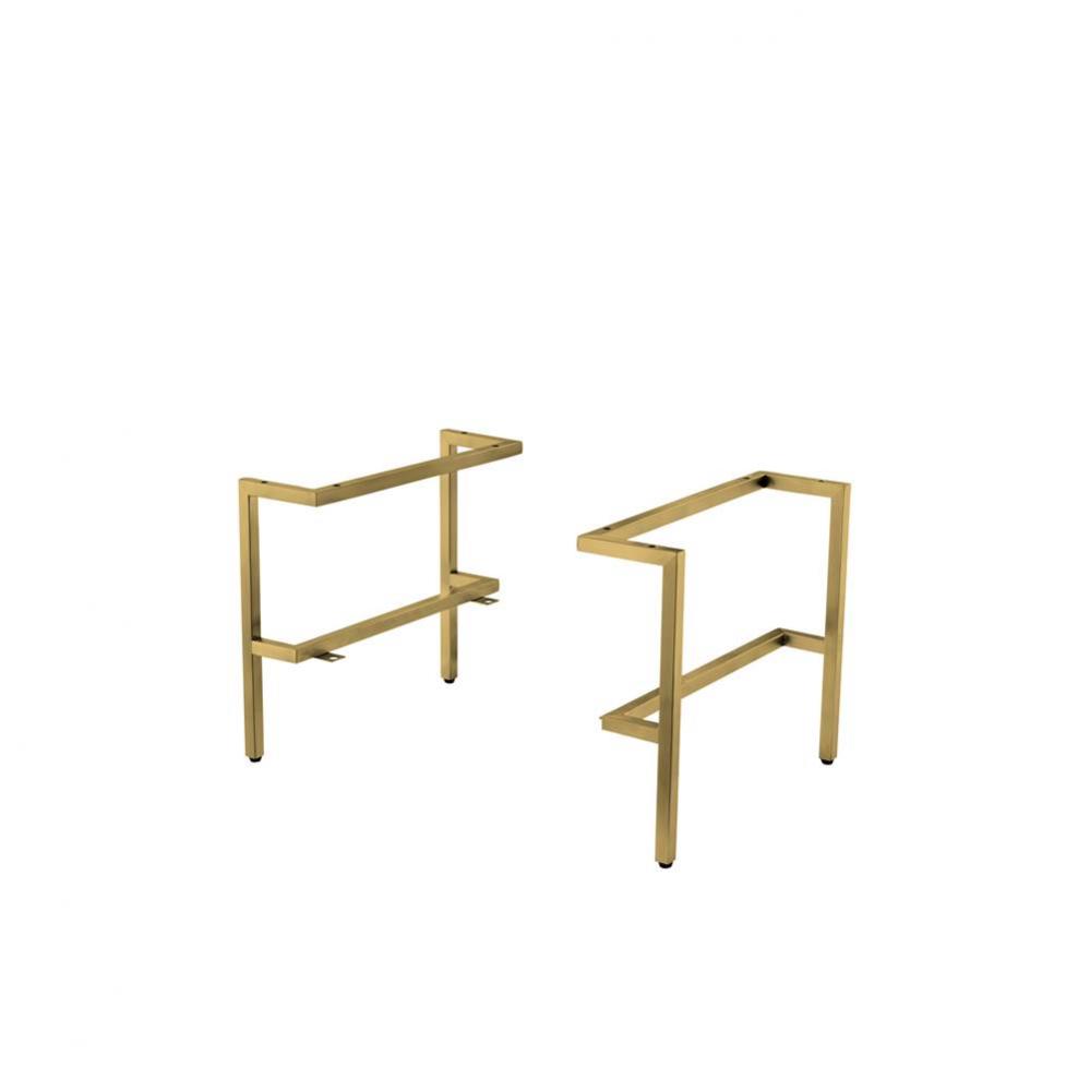 Mantova 18.1&apos;&apos; Depth Stainless Steel Base, Champagne Brass