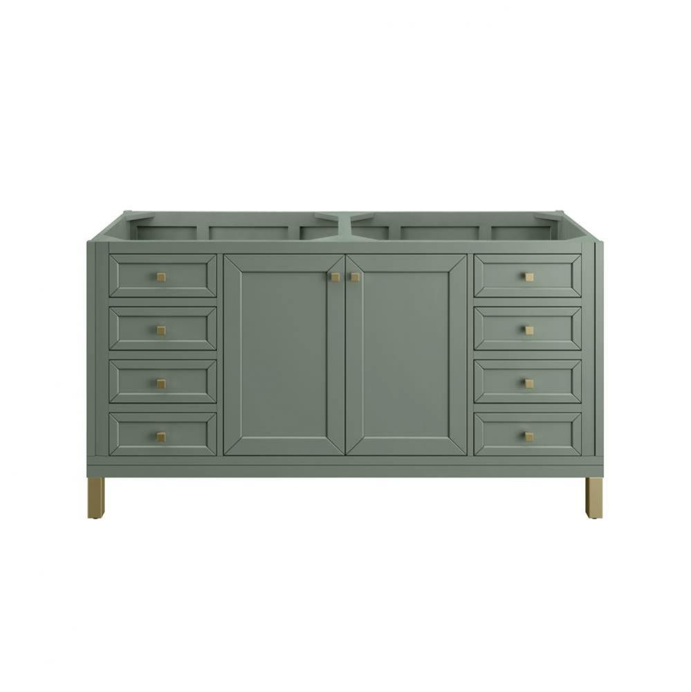 Chicago 60&apos;&apos; Double Vanity, Smokey Celadon