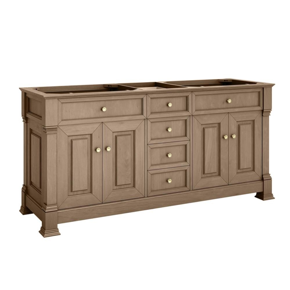 Brookfield 72&apos;&apos; Double Vanity, Pecan