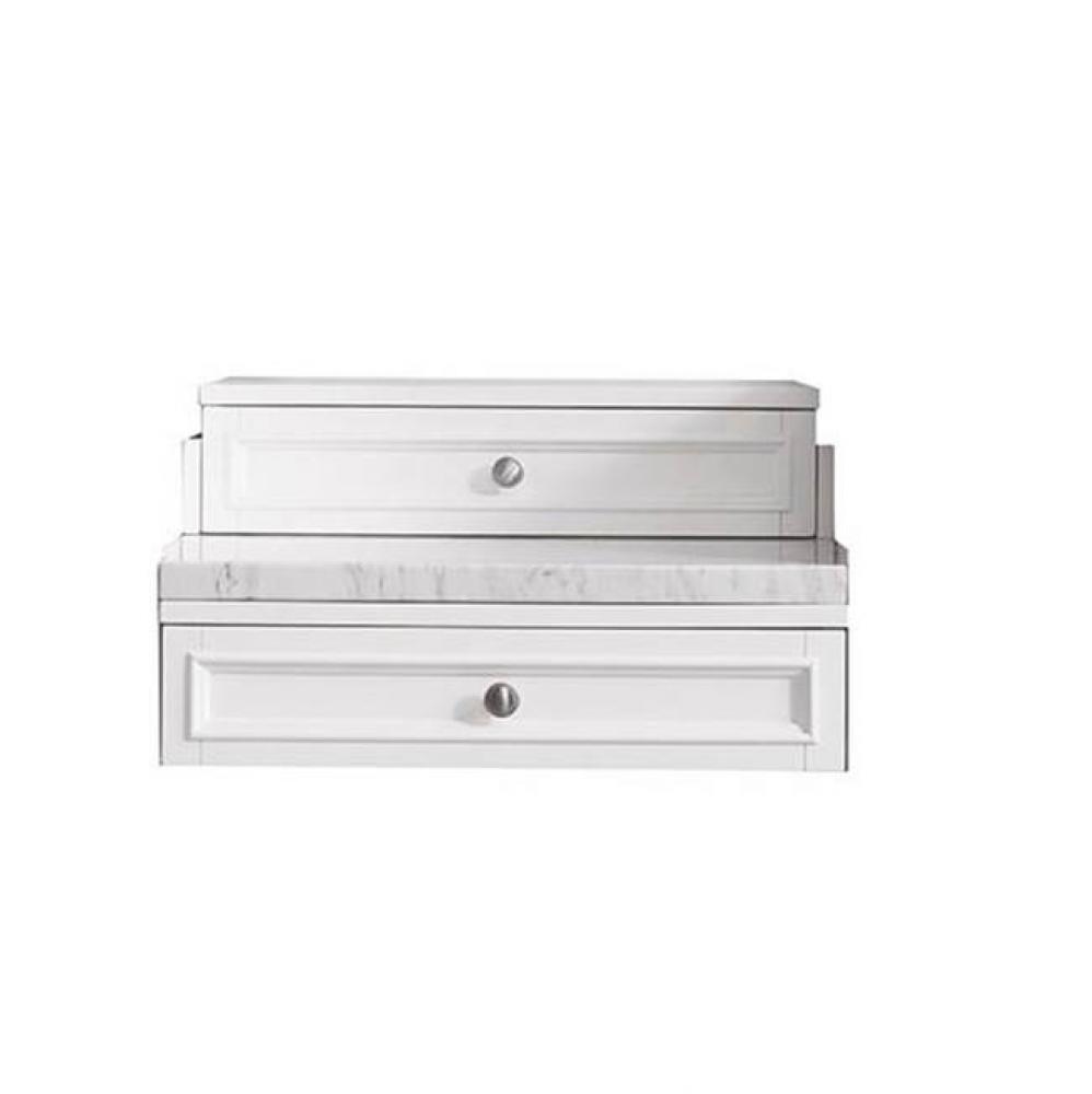 De Soto 22&apos;&apos; Optional Drawer Unit, Bright White