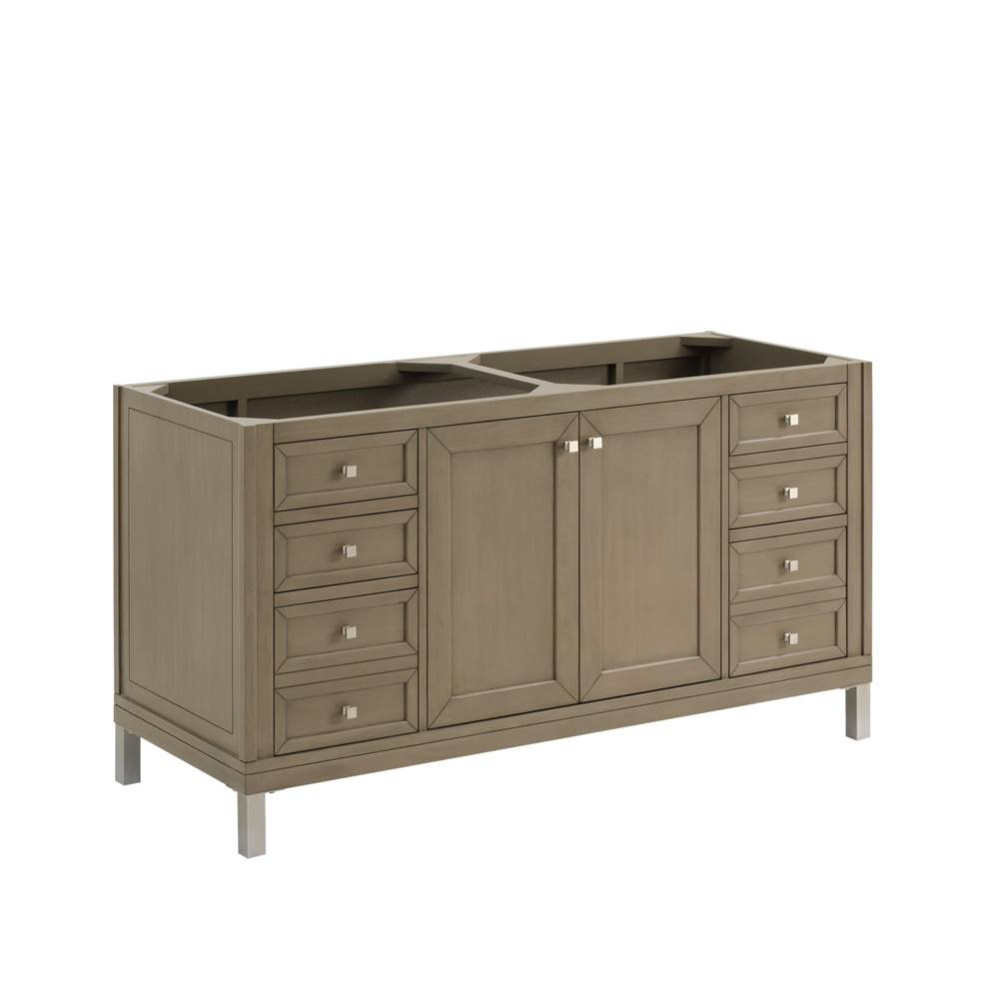 Chicago 60&apos;&apos; Double Vanity, Walnut Whisper