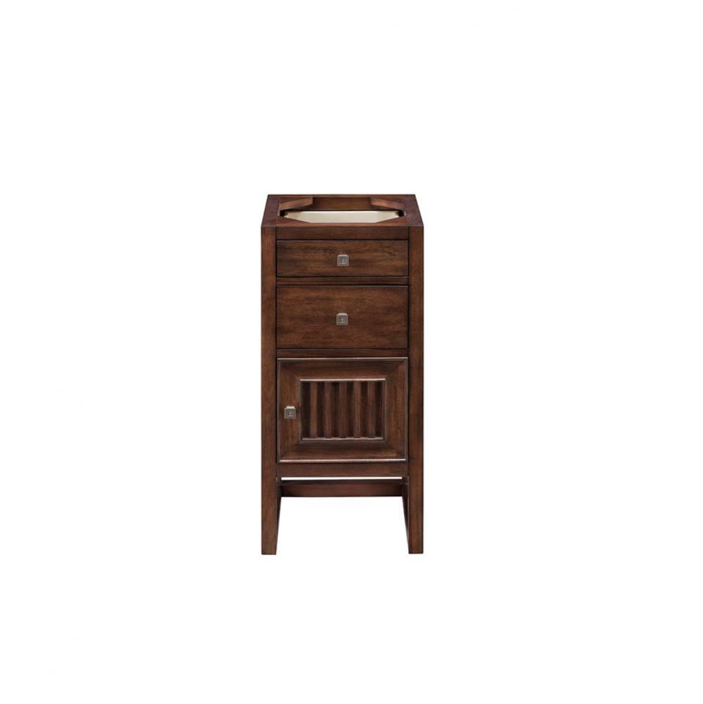 Athens 15&apos;&apos; Cabinet w/ Drawers &amp; Door, Mid Century Acacia