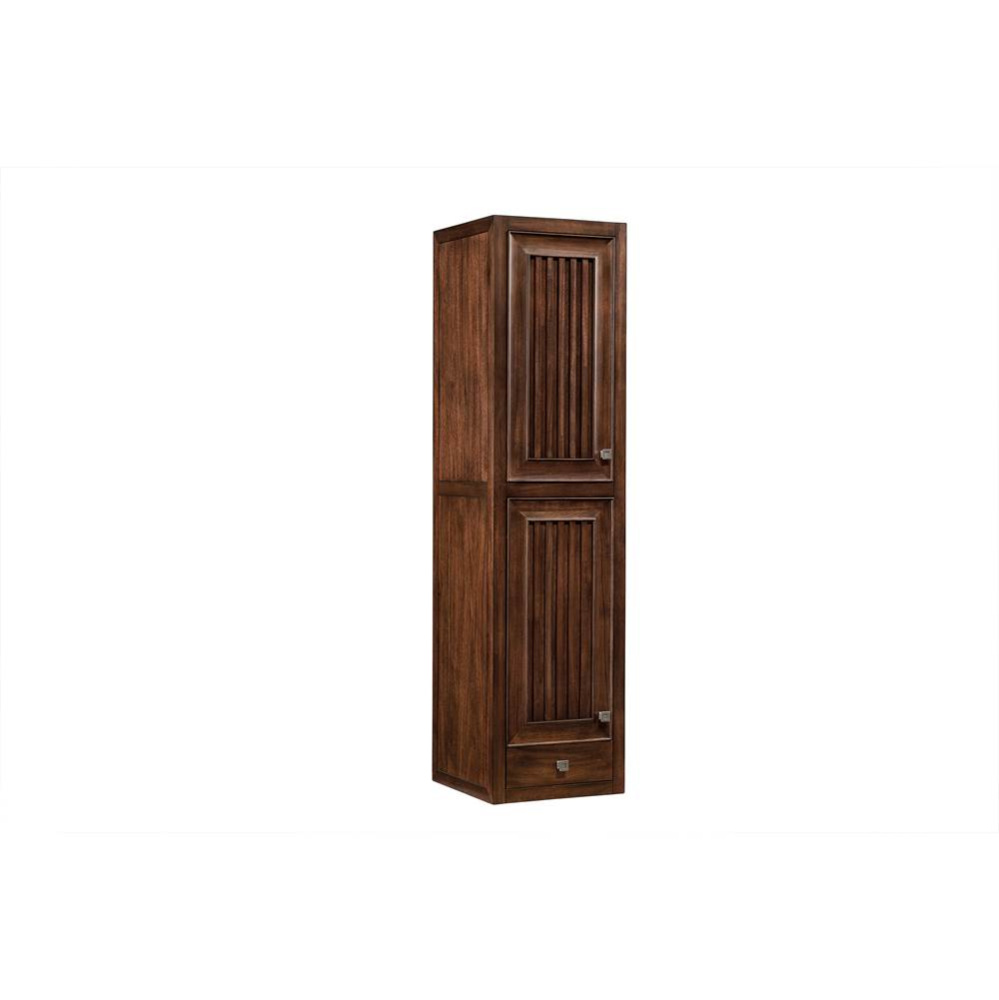 Athens 15&apos;&apos; Tower Hutch - Left, Mid Century Acacia