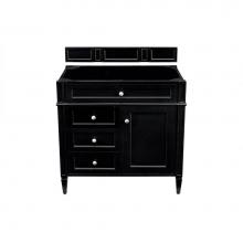 James Martin Vanities 650-V36-BKO - Brittany 36'' Single Vanity Cabinet, Black Onyx