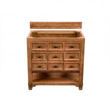 James Martin Vanities 500-V36-HON - Malibu 36'' Single Vanity Cabinet, Honey Alder
