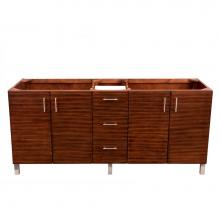 James Martin Vanities 850-V72-AWT - Metropolitan 72'' Double Vanity, American Walnut