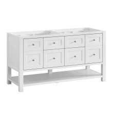 James Martin Vanities 330-V60D-BW - Breckenridge 60'' Double Vanity, Bright White