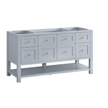 James Martin Vanities 330-V60S-SRB - Breckenridge 60'' Single Vanity, Serenity Blue