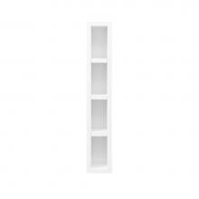 James Martin Vanities 803-SC424-GW - Milan 12'' Storage Cabinet (Small), Glossy White