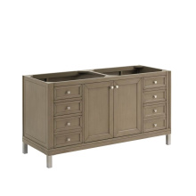 James Martin Vanities 503-V60D-WLW - Chicago 60'' Double Vanity, Walnut Whisper