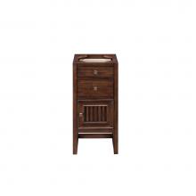 James Martin Vanities E645-B15R-MCA - Athens 15'' Cabinet w/ Drawers & Door, Mid Century Acacia