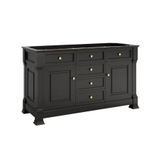 James Martin Vanities 547-V60D-BKO - Brookfield 60'' Double Vanity, Black Onyx