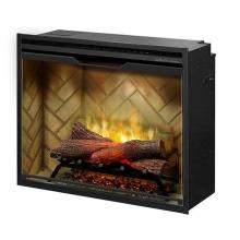 Dimplex 500002410 - Revillusion®  42'' Built-In Fireboxherringbone, With Glass Pane And Plug Kit Includ