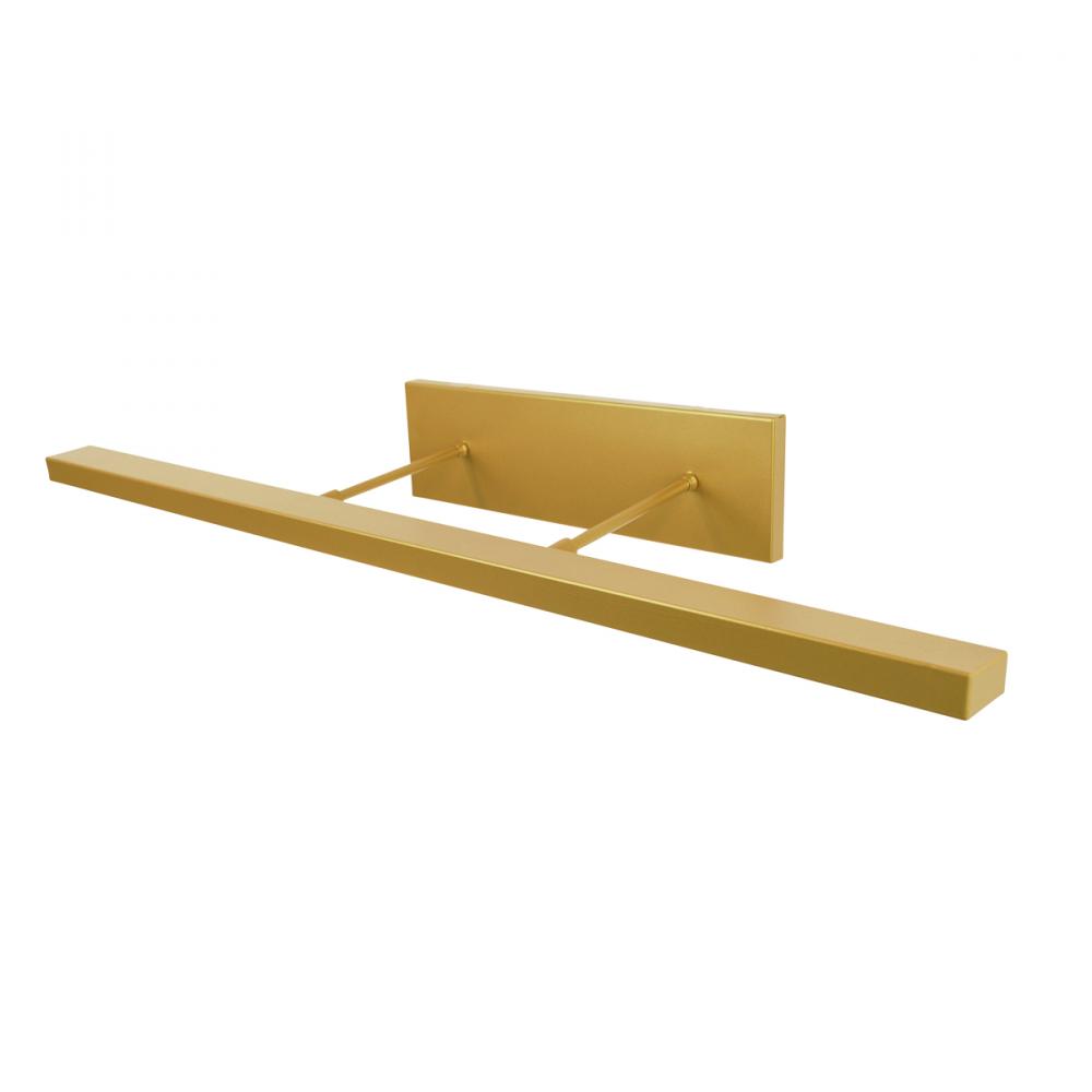 36&#34; Designer Direct Wire LED picture light, Gold Matte