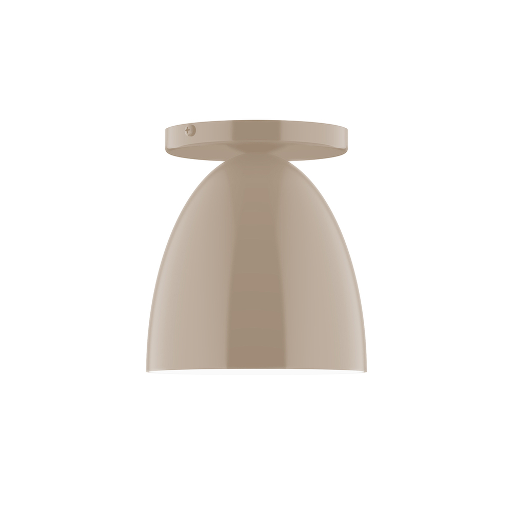 6&#34; Jill Flush Mount, Clay
