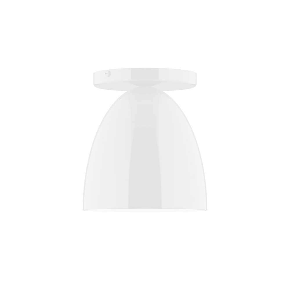 6&#34; Jill Flush Mount, Cream