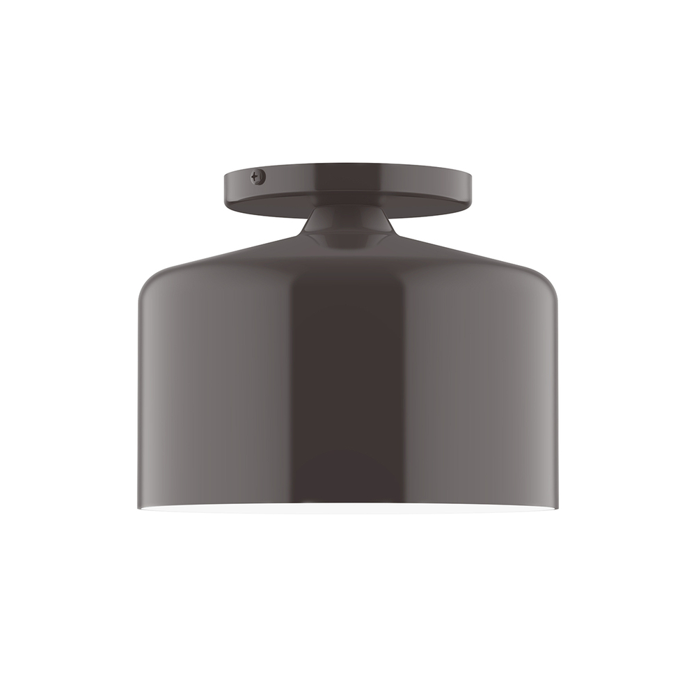 8.5&#34; Julia Flush Mount, Architectural Bronze